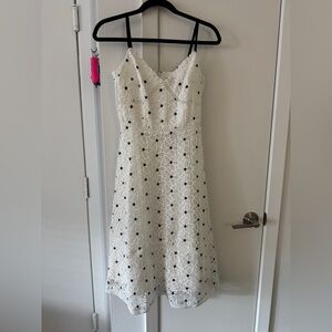 Antonio Melani Urma Polka Dot Lace Dress Size 2